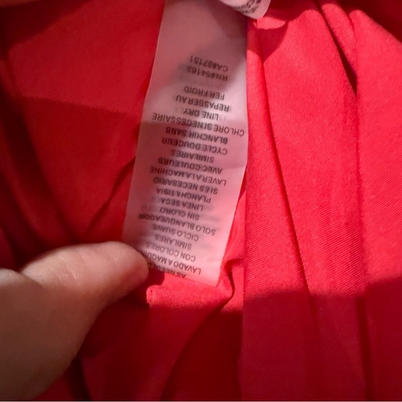 Vince Camuto Vibrant Pink Mini Dress Womens Size 12 - Picture 6 of 7